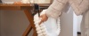 Show in main carousel: CheerPals Plush & Grids Design Double-Layer Foldable Cat Desk Bed, White, Large: 24 x 15-in slide 10 of 10
