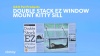 Show in main carousel: K&H Pet Products EZ Mount Double Stack Kitty Sill Cat Window Perch, Gray slide 10 of 11