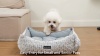 Show in main carousel: Mora Pets 2-in-1 All-Season Reversible Bolster Dog & Cat Bed, Grey, Small slide 9 of 9