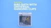 Show in main carousel: Penn-Plax Bird Bath with Universal Hanging Clips, 5.8-in slide 8 of 10
