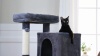 Show in main carousel: PAWZ Road Indoor 44-in Polyester Cat Tree Tower & 2 Cozy Condos, Large, Beige slide 9 of 9