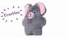 Show in main carousel: KONG Snuzzles Mouse Cat Toy, Grey, One Size slide 5 of 5