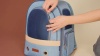 Show in main carousel: Petsfit Stylish Airline Approved Backpack Dog & Cat Carrier, Denim Blue, 13 x 10.8 x 17.3-in slide 9 of 9