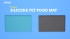 Show in main carousel: Frisco Silicone Dog & Cat Food Mat, Gray, Medium slide 6 of 7