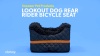 Show in main carousel: Snoozer Pet Products Lookout Dog Rear Rider Bicycle Seat, Black slide 9 of 10