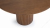 Decelle - Decelle Round Dining Table, Walnut 51in