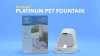 Show in main carousel: PetSafe Drinkwell Platinum Plastic Dog & Cat Fountain, 168-oz slide 9 of 12