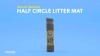 Show in main carousel: Arm & Hammer Half Circle Cat Litter Mat, Pearl Tan slide 5 of 5
