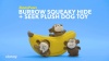 Show in main carousel: ZippyPaws Burrow Squeaky Hide & Seek Plush Dog Toy, Log & Chipmunks slide 9 of 10