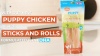 Show in main carousel: Canine Naturals Hide-Free Puppy Sticks Chicken Dog Treat, 40 count slide 10 of 11