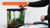Show in main carousel: Aqueon LED MiniBow SmartClean Fish Aquarium Kit, Black, 5-gal slide 9 of 10