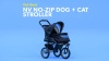 Show in main carousel: Pet Gear NV No-Zip Dog & Cat Stroller, Dalmatian slide 10 of 11