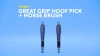 Show in main carousel: Tough1 Great Grip Hoof Pick & Horse Brush, Royal Blue slide 3 of 3
