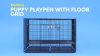 Show in main carousel: MidWest Double Door Collapsible Wire Puppy Crate with 1/2 inch Floor Grid, 37 inch slide 8 of 10
