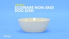 Show in main carousel: Van Ness Ecoware Non-Skid Cat Dish, Blue, 8-oz slide 10 of 11