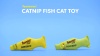 Show in main carousel: Yeowww! Catnip Fish Cat Toy, Green slide 5 of 6