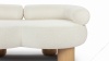 Dahl - Dahl Two Seater Sofa, Luxe White Boucle
