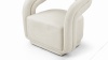 Chloe - Chloe Lounge Chair, Oatmeal Brushed Weave