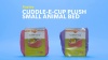 Show in main carousel: Kaytee Cuddle-E-Cup Plush Small Animal Bed, 10-in, Color Varies slide 10 of 12