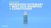 Show in main carousel: Buddy Wash Refreshing Rosemary & Mint Dog Shampoo & Conditioner, 16-fl oz bottle slide 9 of 10