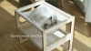 Show in main carousel: FUKUMARU Orthopedic Elevated Puppy & Cat Bed with Removable Cozy Cover, White, 21 x 16.5 x 10-in slide 8 of 8