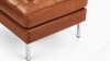 Florence - Florence Ottoman, Tan Premium Leather