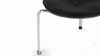 Poul - Poul Stool, Midnight Black Premium Leather