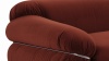 Sesann - Sesann Two Seater Sofa, Burgundy Luxe Velvet