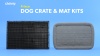 Show in main carousel: Frisco Fold & Carry Single Door Collapsible Wire Dog Crate & Mat Kit, X-Large slide 9 of 11