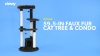 Show in main carousel: Frisco 59.5-in Heavy Duty Faux Fur Cat Tree & Condo, Gray slide 7 of 8