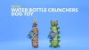 Show in main carousel: Fat Cat Water Bottle Crunchers Dog Toy, Character Varies slide 4 of 5