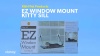 Show in main carousel: K&H Pet Products EZ Mount Cat Window Perch Kitty Sill, Gray slide 11 of 14