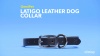 Show in main carousel: OmniPet Latigo Leather Dog Collar, Burgundy, 20-in slide 3 of 4