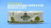 Show in main carousel: Pogi's Pet Supplies Deodorizing Wipes for Dogs & Cats, 400 count, Unscented slide 8 of 9
