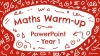 Maths Warm Ups Interactive PowerPoint - Year 1