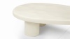 Aster - Aster Coffee Table, Alabaster Lightweight Concrete