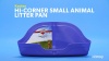 Show in main carousel: Kaytee Hi-Corner Small Animal Litter Pan, Large, Color Varies slide 5 of 6