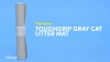 Show in main carousel: PetFusion ToughGrip Gray Cat Litter Mat, Large slide 9 of 10