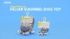 Show in main carousel: HuggleHounds Feller Durable Plush Squirrel Squeaky Dog Toy, Big Squirrel slide 8 of 9