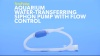 Show in main carousel: TeraPump Aquarium Water-Transferring Siphon Pump with Flow Control slide 6 of 7