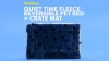 Show in main carousel: MidWest Quiet Time Fleece Reversible Dog Crate Mat, Blue Paw Print, 22-in slide 7 of 8