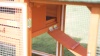 Show in main carousel: Coziwow by Jaxpety 2-Tier Outdoor Wooden Rabbit Hutch with Ramp, Orange slide 10 of 11