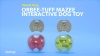 Show in main carousel: Outward Hound Orbee-Tuff Mazee Interactive Treat Dispensing Puzzle Dog Toy, Raspberry slide 11 of 14