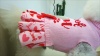Show in main carousel: CuteBone Hearts Dog Sweater Dress, Pink, Large slide 10 of 10