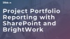 project portfolio performance metrics