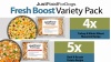 Show in main carousel: JustFoodForDogs Variety Pack Frozen Human-Grade Fresh Dog Food, 5.5-oz pouch, case of 18 slide 10 of 11
