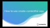 video thumbnail for creating a contentful app with our cli