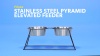 Show in main carousel: Frisco Pyramid Elevated Dog & Cat Diner, Large: 8 cup slide 6 of 7