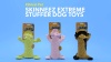 Show in main carousel: Ethical Pet Skinneeez Extreme Stuffer Frog Stuffing-Free Squeaky Plush Dog Toy slide 5 of 6