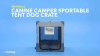 Show in main carousel: MidWest Canine Camper Single Door Collapsible Soft-Sided Dog Crate, 36 inch slide 7 of 9